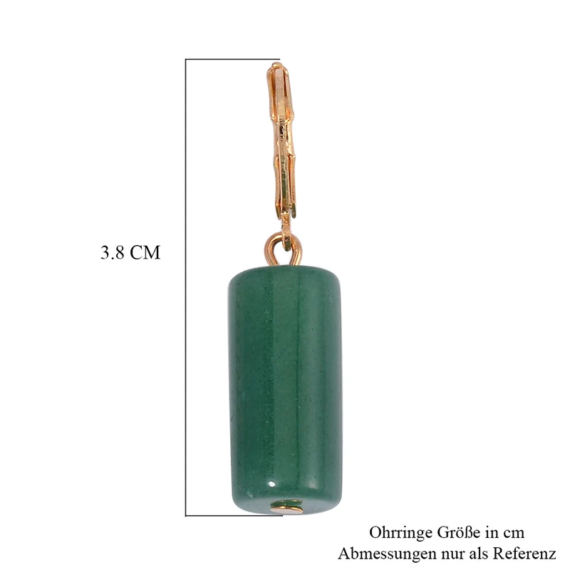 Gelbes Tigerauge Schmuckset Legierung Standard gelb vergoldet ca. 91,40 ct.