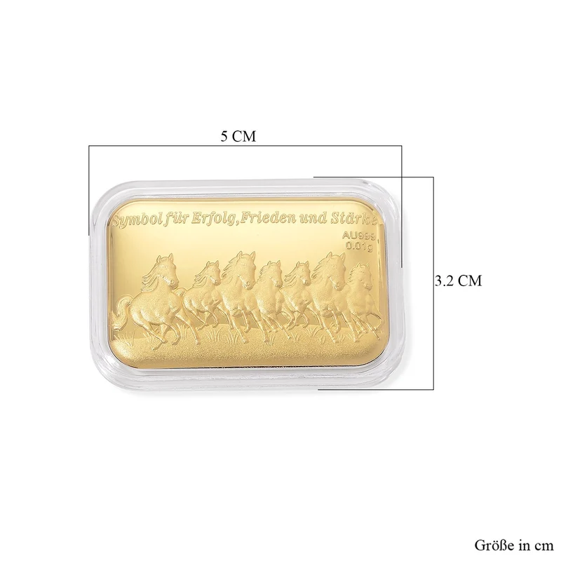 EXKLUSIVES GESCHENK - 999er Goldfolie mit Heiratsantrag-motiv 10mg
