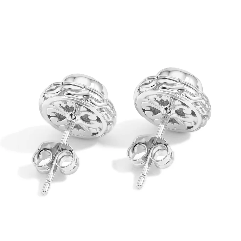 D'Joy AA Hessonit Granat Ohrringe 925 Silber ca. 1.25 ct