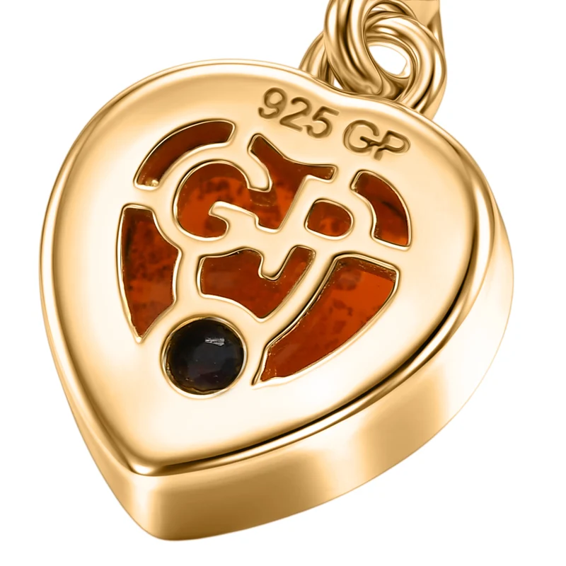 GP Whispers of Murano Kollektion - Murano aus Italien, Kanchanaburi Blauer Saphir Ohrringe 925 Silber 750 Gelbgold vermeil ca. 2.69 ct