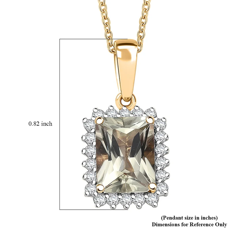 LUXORO AAA Turkizit, Weißer Diamant AGI zertifiziert Schmuckset (10-15 Werktage Lieferzeit) ca. 50 cm 585 Gold ca. 3.00 ct