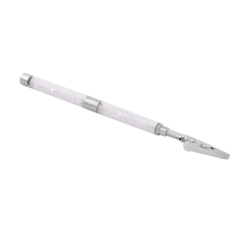 Neongrüner Kristall Schmuckset Reines Messing