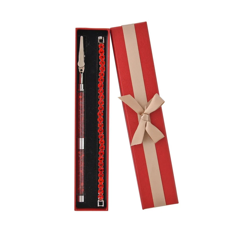 Neongrüner Kristall Schmuckset Reines Messing