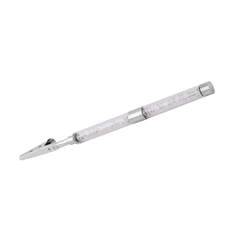 Neongrüner Kristall Schmuckset Reines Messing