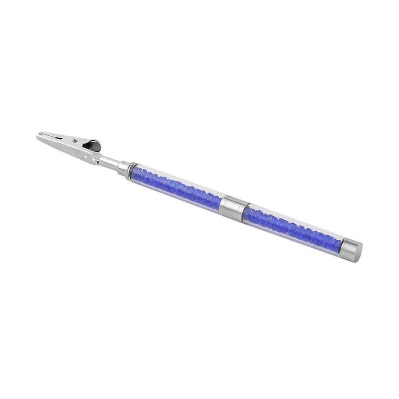 Neongrüner Kristall Schmuckset Reines Messing