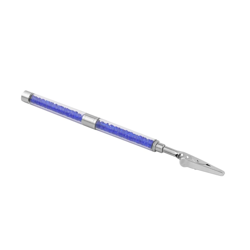 Neongrüner Kristall Schmuckset Reines Messing