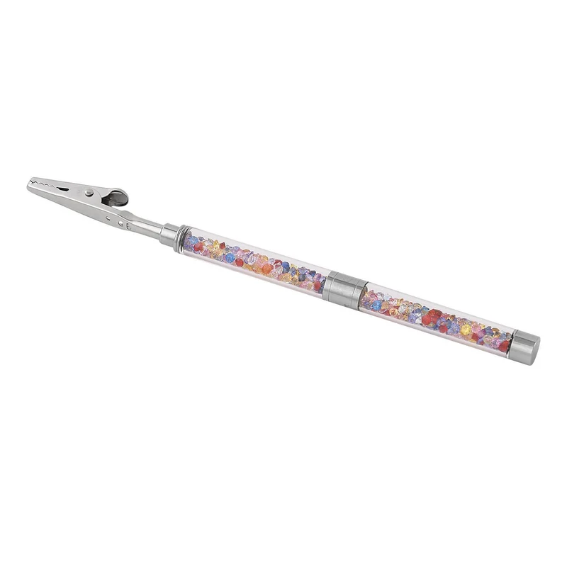 Neongrüner Kristall Schmuckset Reines Messing