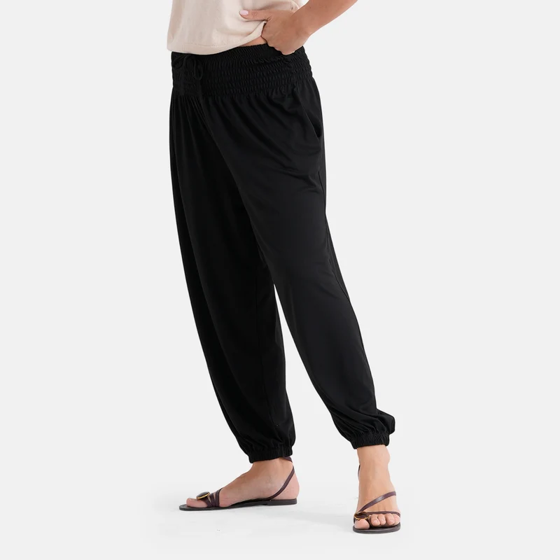LA MAREY Jersey Komforthose mit Smokbund, Einheitsgröße, Blau