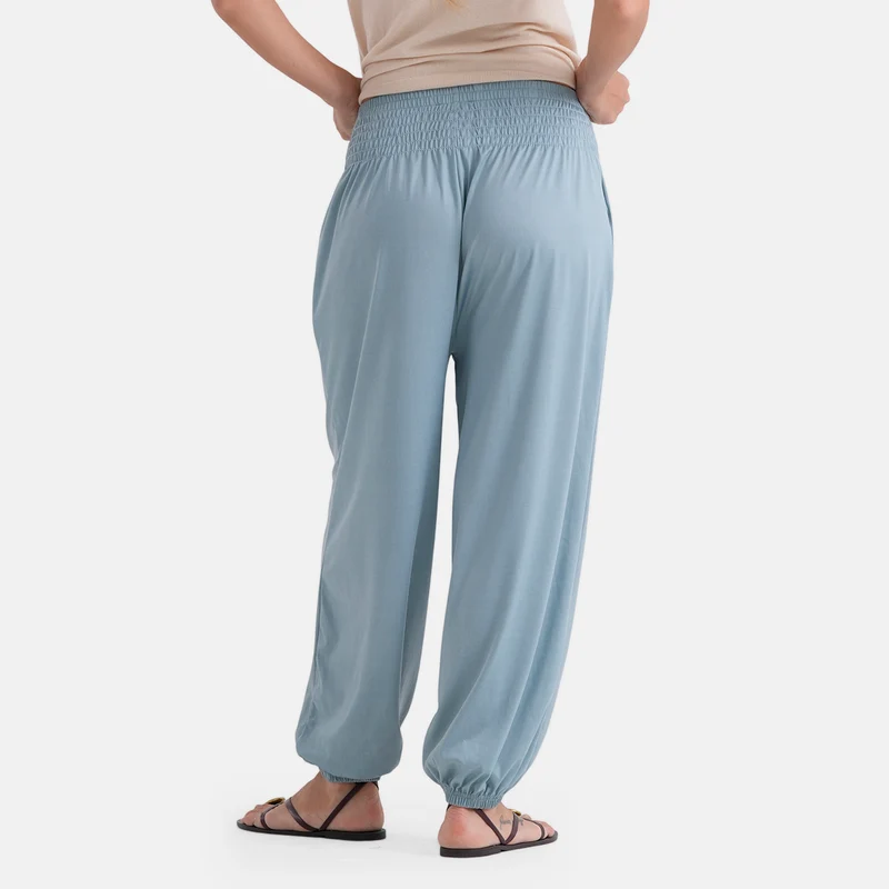 LA MAREY Jersey Komforthose mit Smokbund, Einheitsgröße, Blau