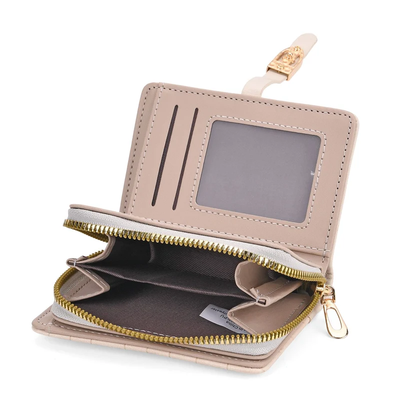 2-teiliges Geldbörsen-Set im Krokoprägungs-Design, Lange Geldbörse 20x10x3 cm und Bifold-Geldbörse 12x9x3,5 cm, Schwarz