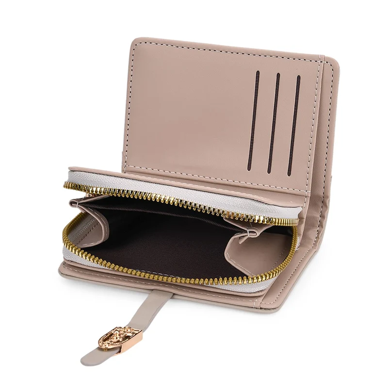 2-teiliges Geldbörsen-Set im Krokoprägungs-Design, Lange Geldbörse 20x10x3 cm und Bifold-Geldbörse 12x9x3,5 cm, Schwarz