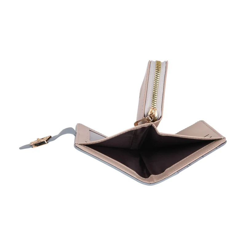2-teiliges Geldbörsen-Set im Krokoprägungs-Design, Lange Geldbörse 20x10x3 cm und Bifold-Geldbörse 12x9x3,5 cm, Schwarz
