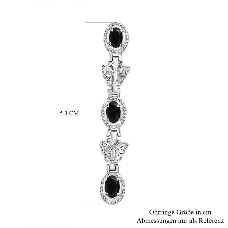 Citrin Ohrringe Edelstahl ca. 2.91 ct