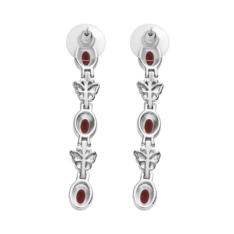 Citrin Ohrringe Edelstahl ca. 2.91 ct