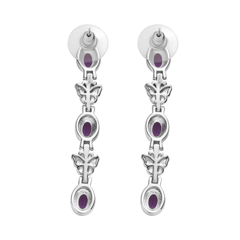 Citrin Ohrringe Edelstahl ca. 2.91 ct