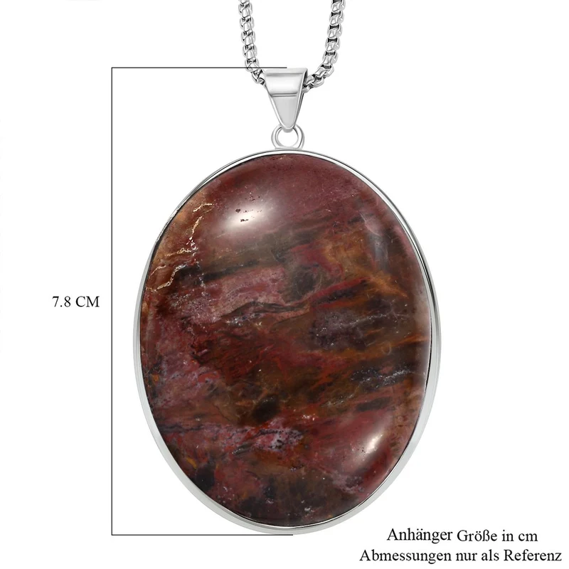 EXKLUSIVES ANGEBOT - Lepidolith Anhänger mit Kette, ca. 300.00 ct