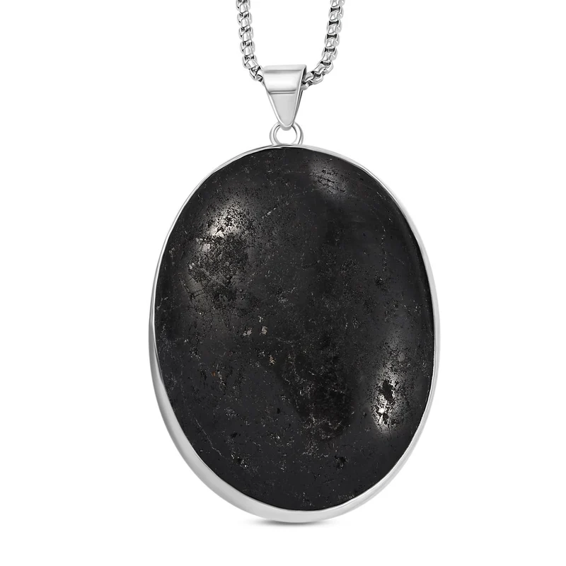 EXKLUSIVES ANGEBOT - Lepidolith Anhänger mit Kette, ca. 300.00 ct