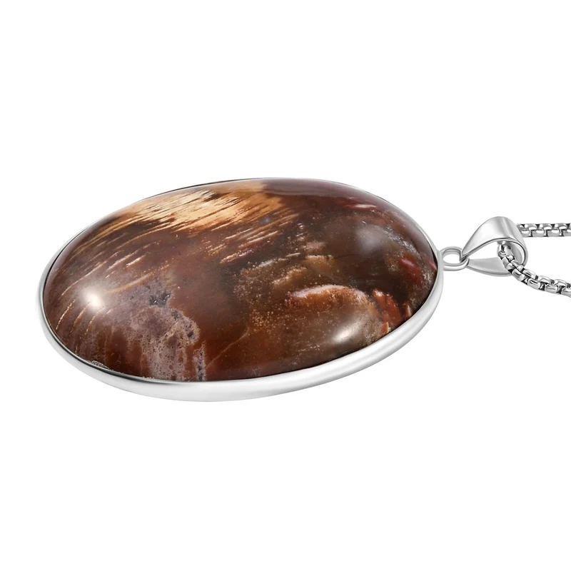 EXKLUSIVES ANGEBOT - Lepidolith Anhänger mit Kette, ca. 300.00 ct