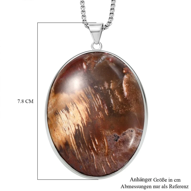 EXKLUSIVES ANGEBOT - Lepidolith Anhänger mit Kette, ca. 300.00 ct