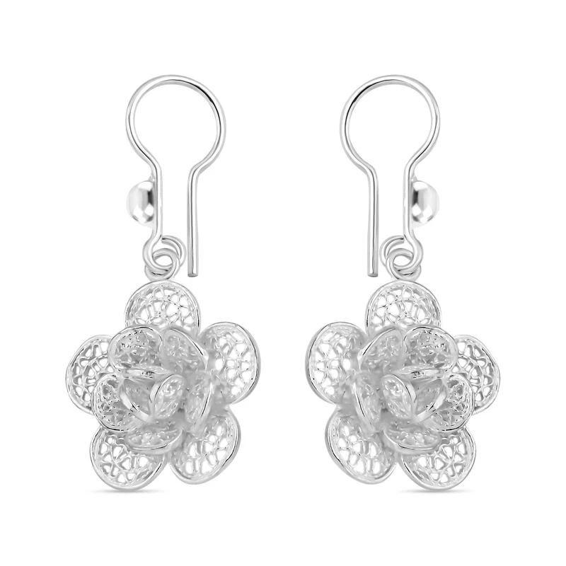 Royal Bali - 925 Silber Ohrringe, ca. 4,30g