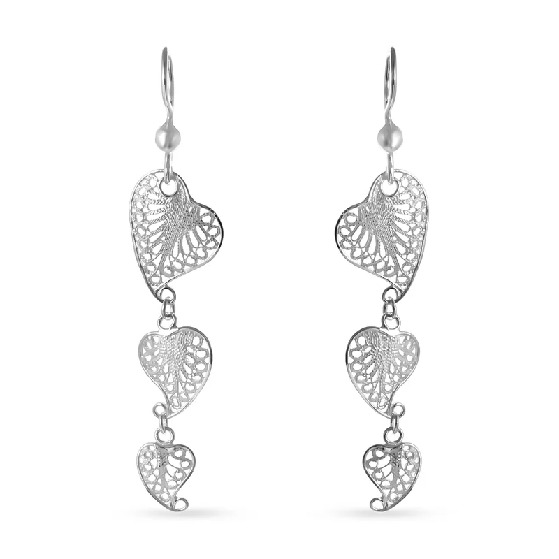 Royal Bali Tarakashi 925 Silber Ohrringe ca.
