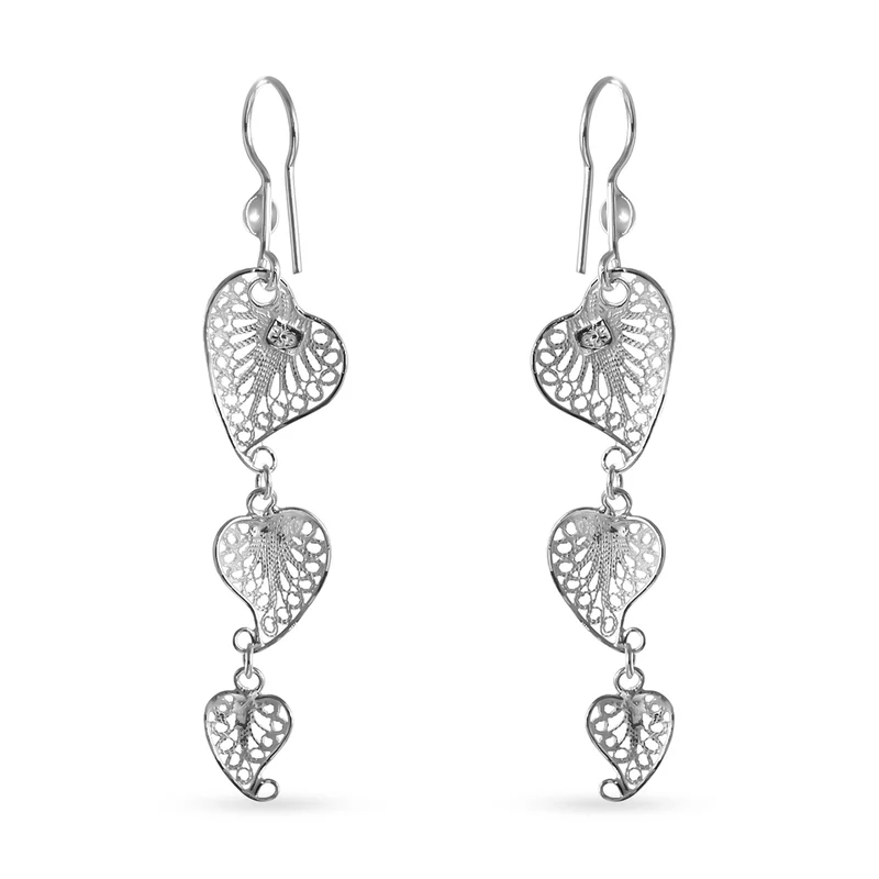 Royal Bali Tarakashi 925 Silber Ohrringe ca.