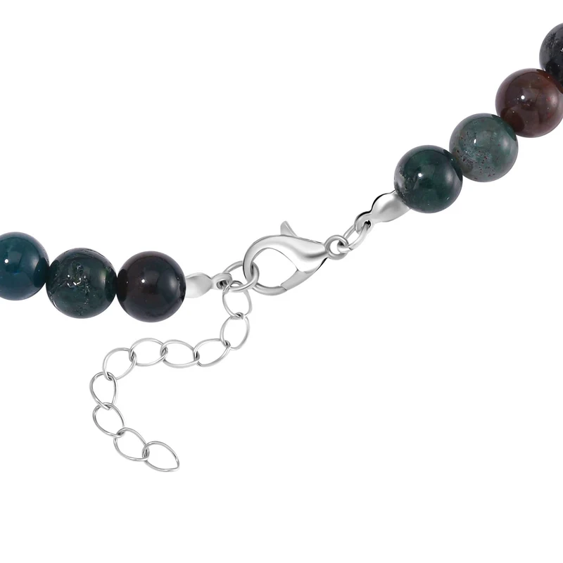 3er Set - Rosenquarz Halskette, Armband und Ohrringe, 316L Edelstahl ca. 323.50 ct