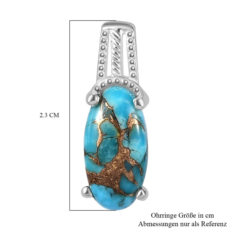 Malachit Ohrringe 925 Silber ca. 8.51 ct