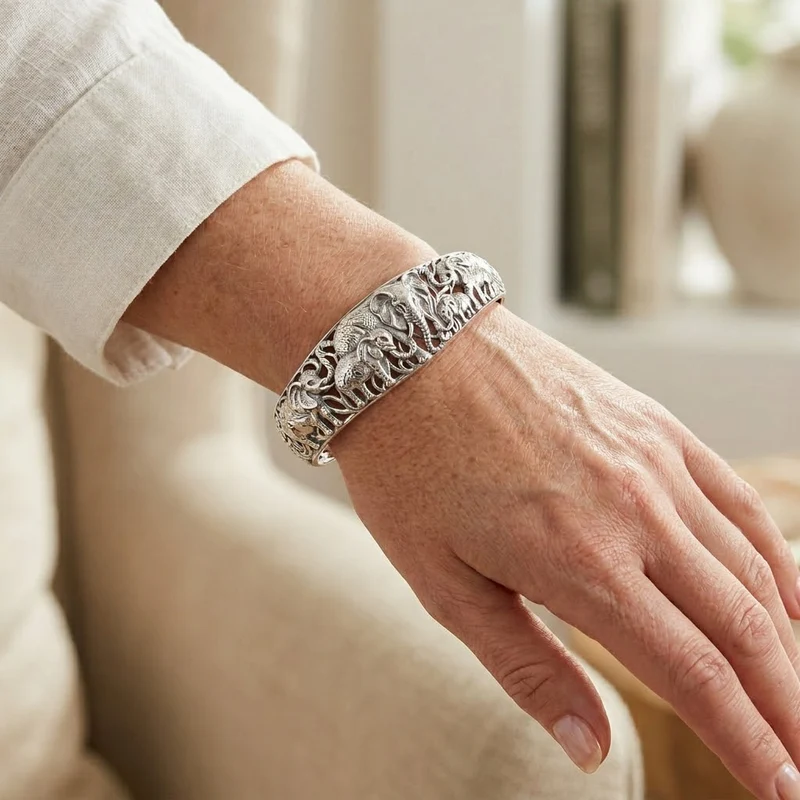 D'Joy 925 Silber Armreif ca. 19 cm ca. 23,63g