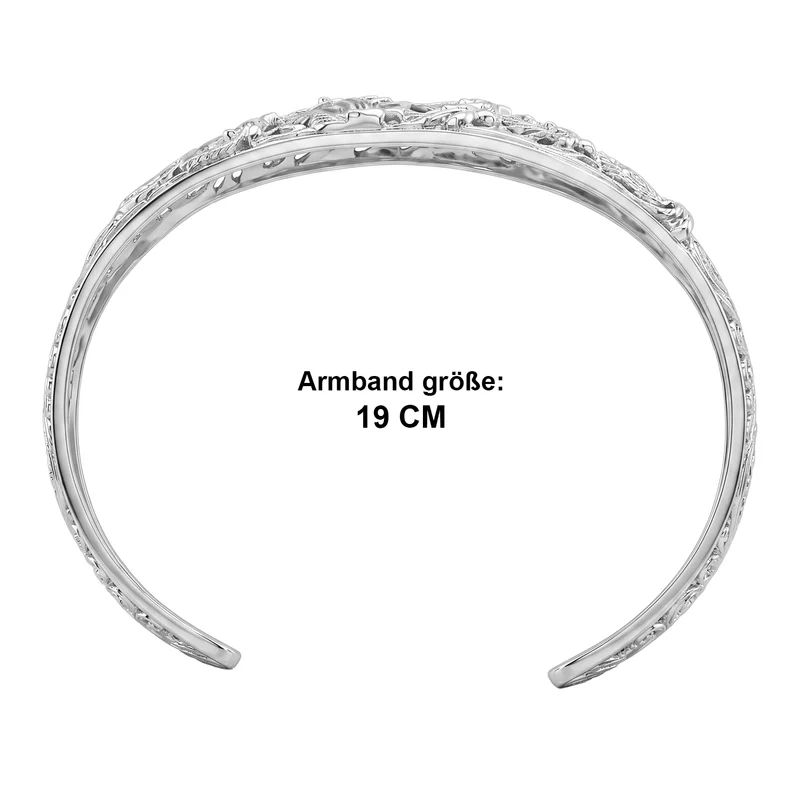 D'Joy 925 Silber Armreif ca. 19 cm ca. 22,85g