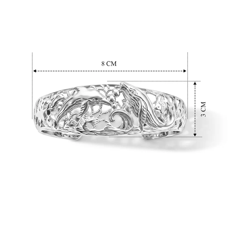 D'Joy 925 Silber Armreif ca. 19 cm ca. 22,54g