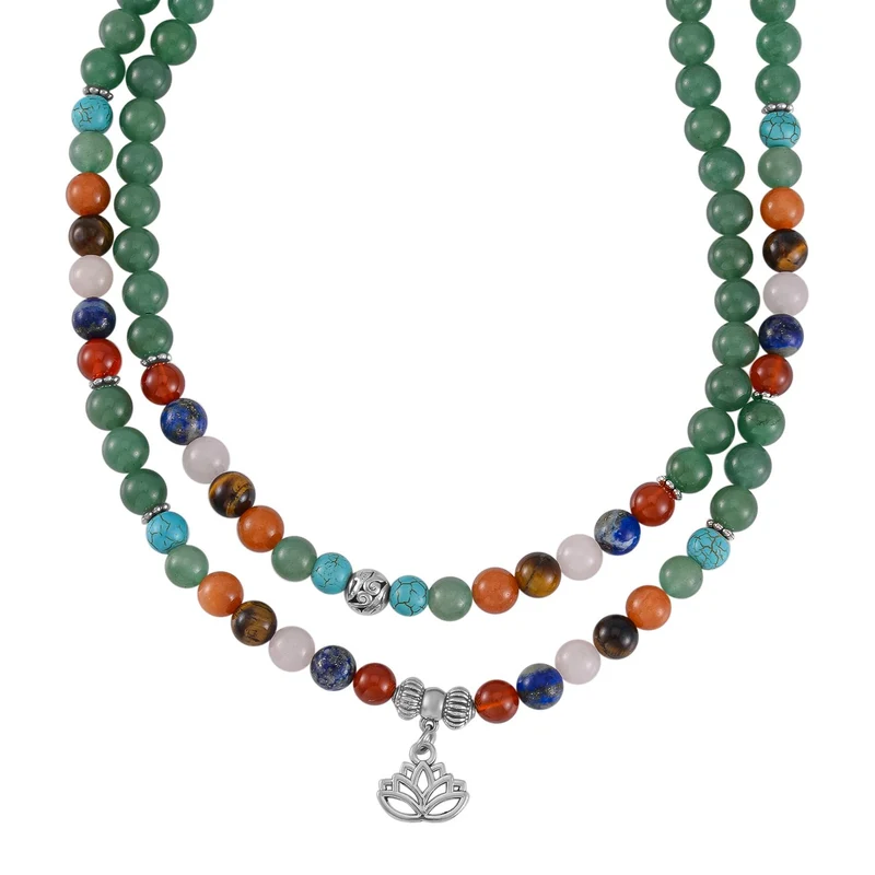 Mehrfarbig Edelsteine Schmuckset Reiner Edelstahl Schwarz oxidiert Schwarz oxidiert ca. 630,00 ct.