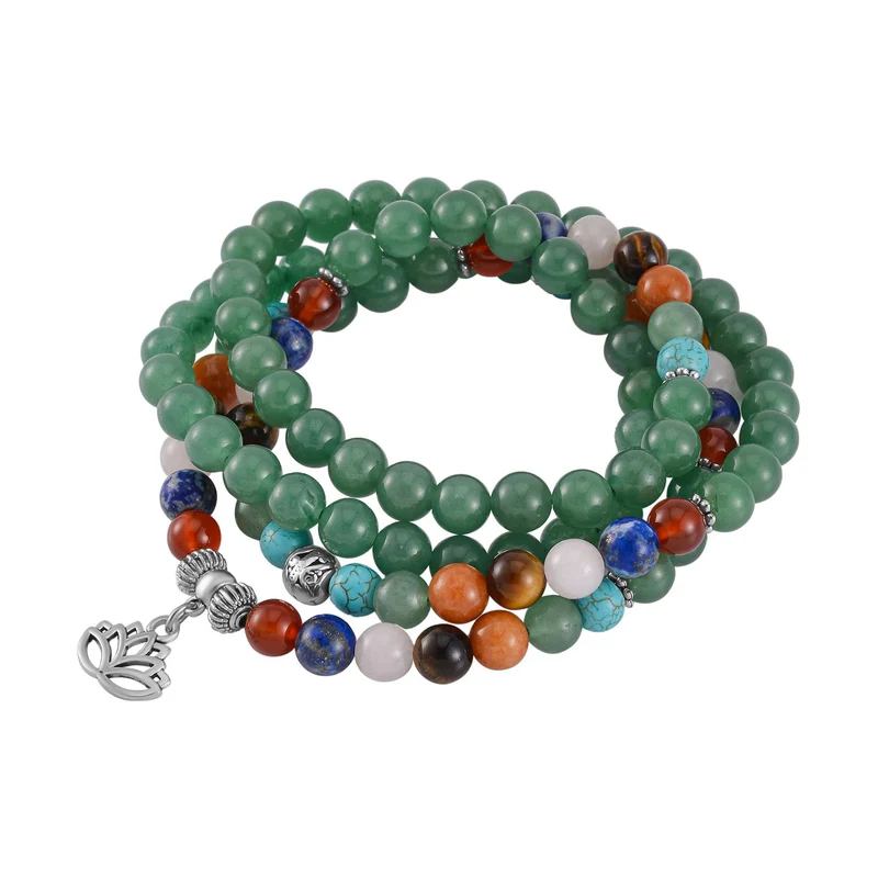 Mehrfarbig Edelsteine Schmuckset Reiner Edelstahl Schwarz oxidiert Schwarz oxidiert ca. 630,00 ct.