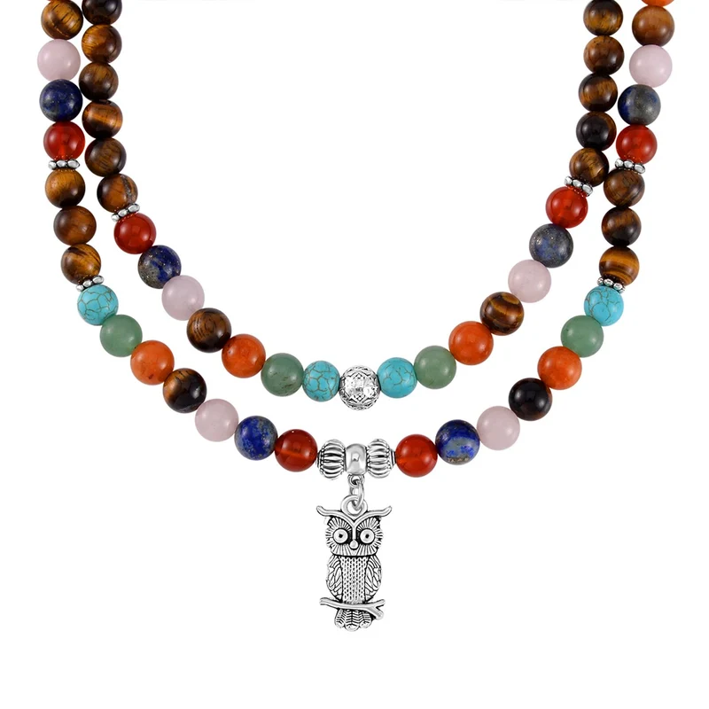 Mehrfarbig Edelsteine Schmuckset Reiner Edelstahl Schwarz oxidiert Schwarz oxidiert ca. 630,00 ct.