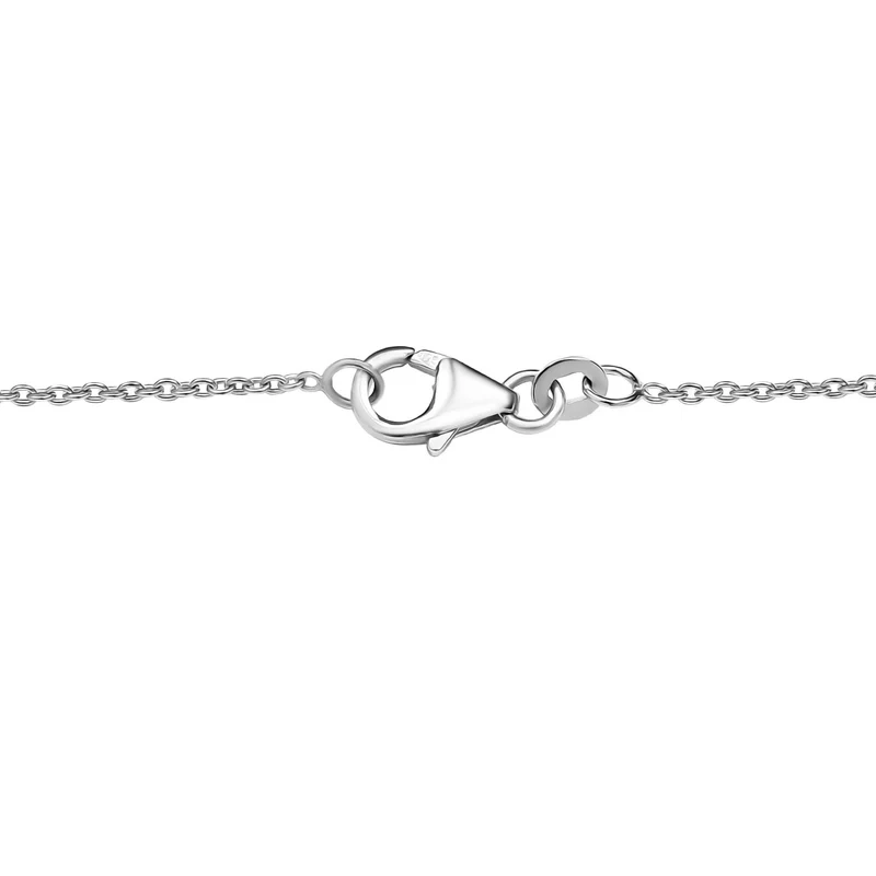 LUXURIANT DIAMOND - Lab Grown Diamant VS-EF SGL zertifiziert Schmuckset 925 Silber rhodiniert ca. 1,00 ct.