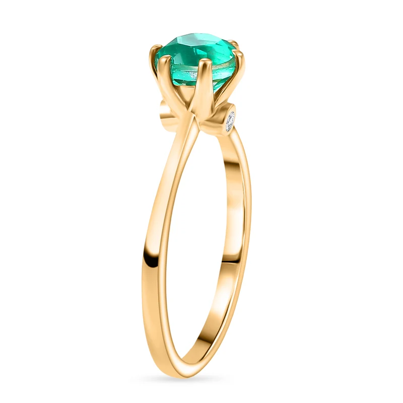 2er Set - D'Joy Pfau Quarz Triplette Ring und Ohrringe, 925 Silber platiniert (Größe 20.00) ca. 2.93 ct
