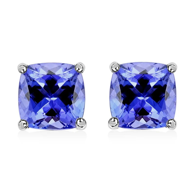 Rhapsody AAAA Tansanit AGI zertifiziert Ohrringe 950 Platin (10-15 Werktage Lieferzeit) ca. 2.30 ct