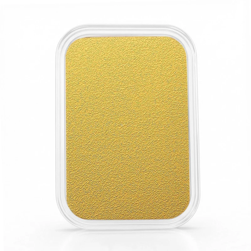 999er Goldfolie mit Eulenmotiv, 10mg, 3,1x4,5cm