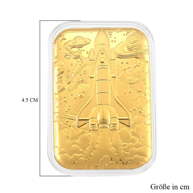 999er Goldfolie mit Eulenmotiv, 10mg, 3,1x4,5cm