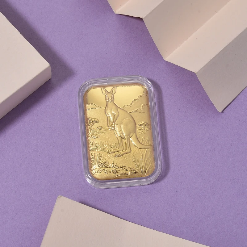 999er Goldfolie mit Eulenmotiv, 10mg, 3,1x4,5cm