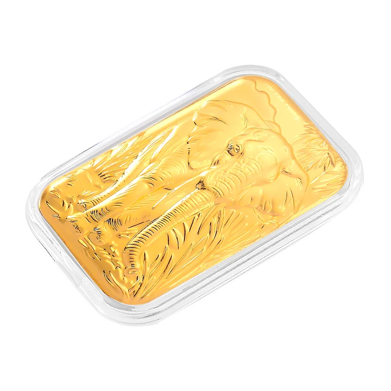 999er Goldfolie mit Lebensbaum-Motiv, 10mg, 3,1x4,5cm