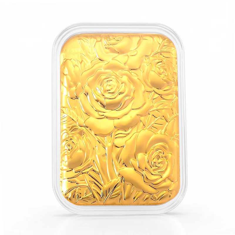 999er Goldfolie mit Lebensbaum-Motiv, 10mg, 3,1x4,5cm