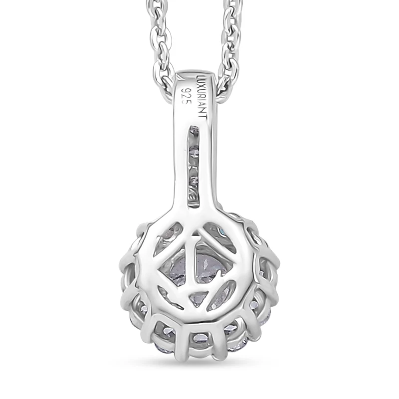 LUXURIANT DIAMOND - Lab Grown Diamant SI-GH Schmuckset ca. 50 cm 925 Silber rhodiniert ca. 0.50 ct