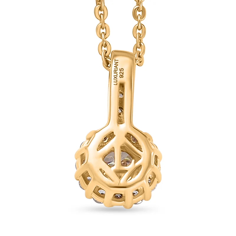 LUXURIANT DIAMOND - Lab Grown Diamant SI-GH Schmuckset ca. 50 cm 925 Silber rhodiniert ca. 0.50 ct