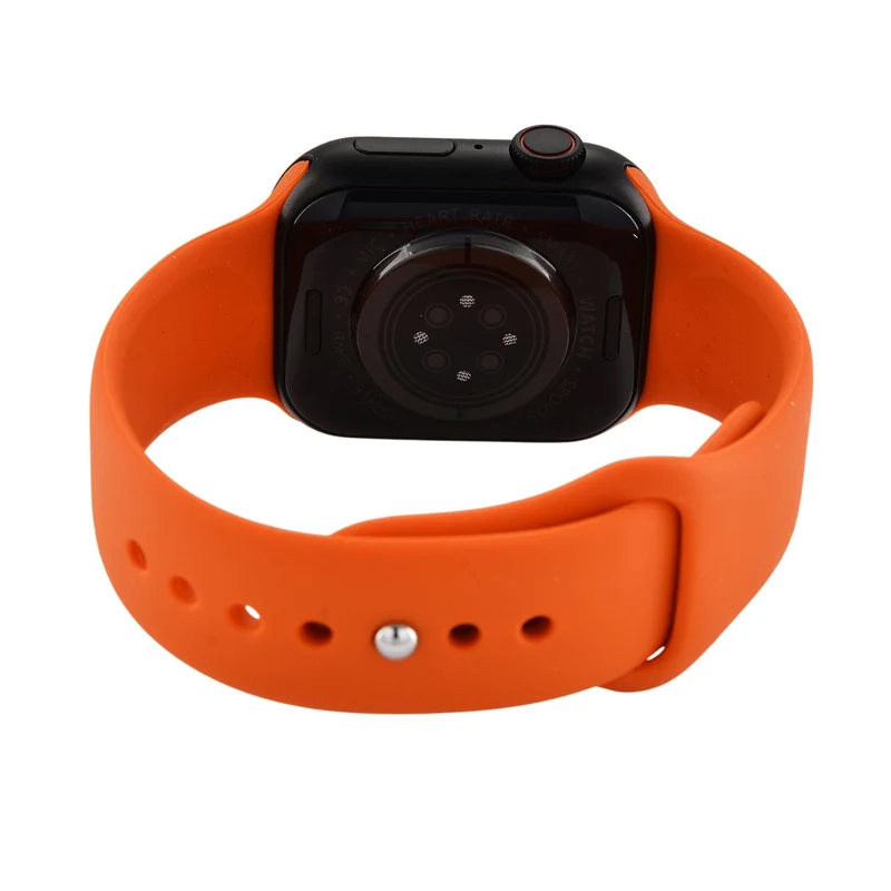 Smartwatch HW mini 2 1,75 Zoll Silber, Set mit 7 Wechselarmbändern inklusive kristallbesetztem Armband, IP67, Bluetooth 5.2, kabelloses Laden, Grau