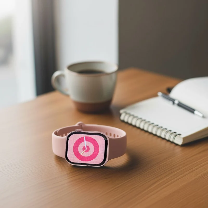 Smartwatch HW mini 2 1,75 Zoll Silber, Set mit 7 Wechselarmbändern inklusive kristallbesetztem Armband, IP67, Bluetooth 5.2, kabelloses Laden, Grau
