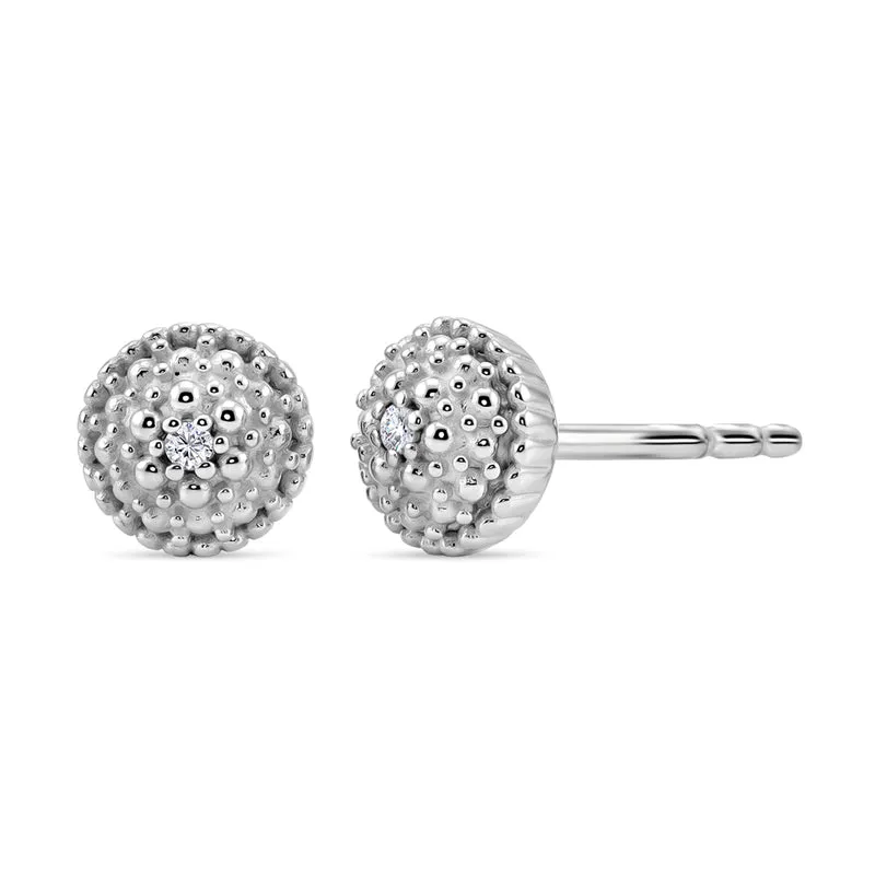 EVER TRUE Grüner Diamant Ohrringe Nickelfreies Messing