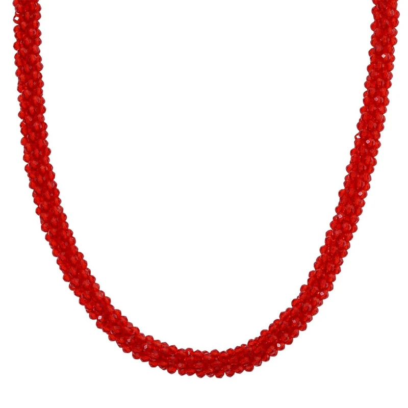 Rosa Kristall Schmuckset