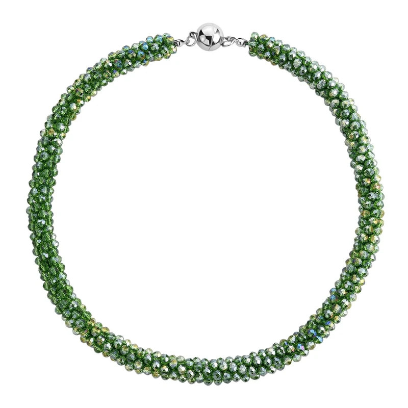 Rosa Kristall Schmuckset