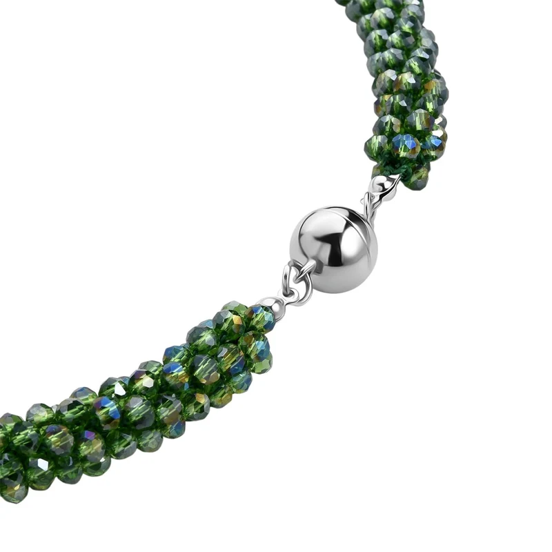 Rosa Kristall Schmuckset